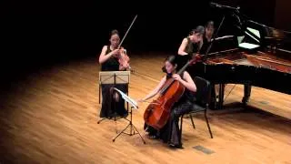 Dvorak, Piano Trio No.4 "Dumky" in e minor, Op.90  (Trio Jade)