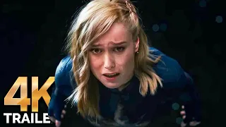 THE MARVELS "She Is Taking Powers From Us" Trailer (4K ULTRA HD) NEW 2023