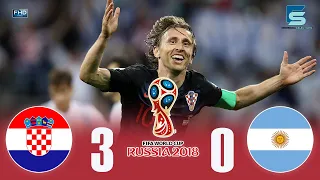 Croatia🇭🇷 3×0 🇦🇷Argentina ☆ FWC 2018 ~ Extented Highlights ~ FHD