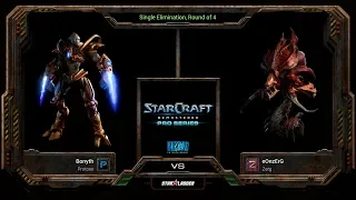 SC:Remastered Pro Series Ro4 Match 1: Bonyth (P) vs eOnzErG (Z)