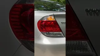 TAILLIGHTS of the 2005 Toyota Camry XLE V6