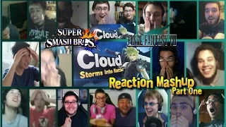 Cloud Strife Storms into Battle! PART ONE (Super Smash Bros. Wii U and 3DS) Reaction Mashup!