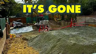 Queue is GONE at Haunted Mansion | Disneyland Construction 01-22-2024