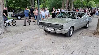 Concours d'Elegance Balatonfüred 2024 Tagore sétány Dodge Charger