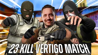 23 KILLS VERTIGO MATCH - CS:GO Twitch Highlights