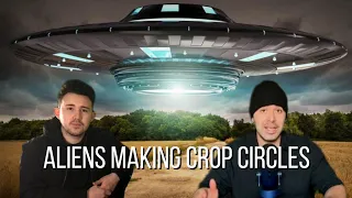 Farmer Catches Aliens Making Crop Circles…