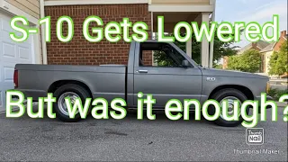 Lowering My S10, but is it enough???