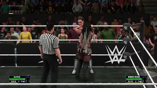 WWE NXT Aliyah vs. Ember Moon 02/01/2017