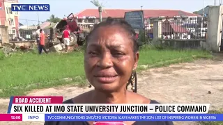 Six k!lled at Imo State University Junction Due to an Accident - Police Command
