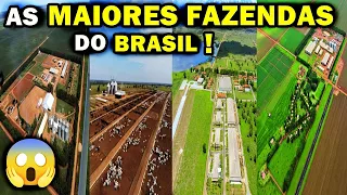 5 MAIORES FAZENDAS do BRASIL !