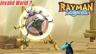 Rayman Legends - Dieing In Main Gallery,Invalid World,Glitch