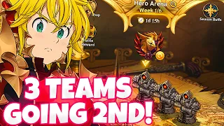 HERO ARENA CHALLENGER CLEAR GOING SECOND!! | Seven Deadly Sins: Grand Cross