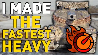 MAKING THE FASTEST HEAVY in World of Tanks!