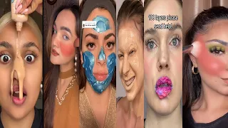 100 Layers of Make-up Challenge  | Viral TikTok Compilation