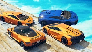 EXTREMELY DANGEROUS SKY DERBY! (GTA 5 Funny Moments)