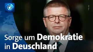 Verfassungsschutzpräsident Haldenwang warnt vor Rechtsextremismus und Antisemitismus