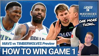 How the Mavs Can Win Game 1 vs the Minnesota Timberwolves | One More Thing