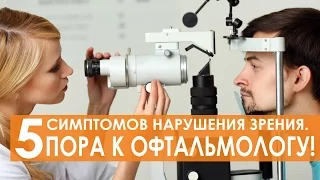 5 причин нарушения зрения, являющиеся поводом посетить офтальмолога!