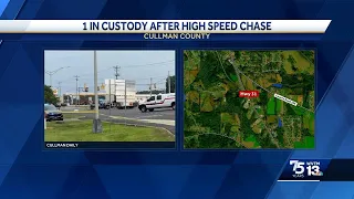 1 killed, 2 hospitalized after high speed multi-county chase ends in crash in Cullman