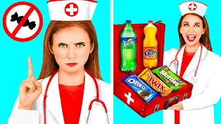 Cómo Colar Comida Al Hospital | Ideas Asombrosas Para Esconder Comida por TeenChallenge