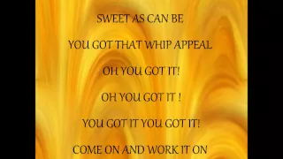 Babyface - Whip Appeal - Lyrics