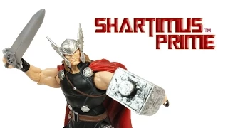 Marvel Legends Thor God of Thunder Avengers Odin BAF Wave Infinite Series Action Figure Review