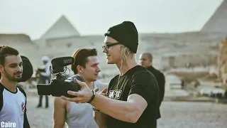 WORLD CUP In Front Of The EGYPTIAN PYRAMIDS