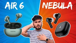 Realme Buds Air 6 Vs Boat Nirvana Nebula : Which One is Best ? ⚡ Best Earbuds Under 2999/- ?