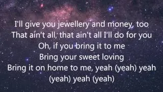 Sam Cooke - Bring It On Home To Me Lyrics