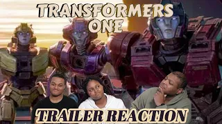 Transformers One: Optimus Prime & Megatron ORIGIN STORY?! (TRAILER REACTION)