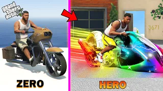 Shinchan And Franklin Upgrading Zero Bike To Hero Bike in GTA 5 | Techerz