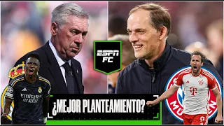 DUELO TÁCTICO: ANCELOTTI vs TUCHEL. Las CLAVES del EMPATE REAL MADRID vs BAYERN MUNICH | ESPN FC