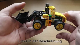 Würdiger Erbe für den 2021er Hubi? Lego Technic 30433 Volvo Radlader Polybag