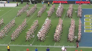 Fightin' Texas Aggie Band Halftime Drill - UCLA Game at Rose Bowl Stadium, Sept 3, 2017