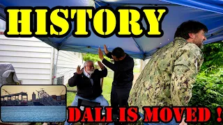 Minorcan Mullet Livestreams the Dali Refloat ! Behind the Scenes Coverage !