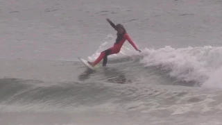 Jai Robson surfing 10 years old