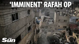 View of Rafah as Israel threatens ‘imminent’ offensive