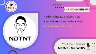 LIVESTREAM #212: CÓ ĐIỀU GÌ TỐT TRONG GIAI ĐOẠN TOÀN ĐIỀU XẤU NÀY KO? CRYPTO VỀ LÒNG ĐẤT HAY CÒN UP?