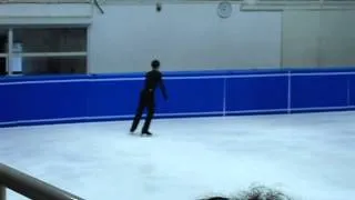 Brian Joubert practice 16.01.2014. part1 - European Figure Skating Championships Budapest