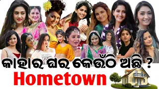 ଓଲିଉଡ୍ ହିରୋଇନ୍ ମାନଙ୍କ ଘର କେଉଁଠି ଅଛି ||  Ollywood Heroine Hometown