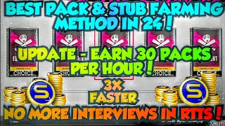 *NEW* UPDATED BEST PACK FARMING METHOD MLB THE SHOW 24! 30 PACKS PER HOUR & NO MORE INTERVIEWS RTTS!