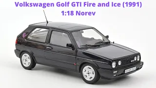 Volkswagen Golf GTI Fire and Ice (1991) 1:18 Norev Diecast Model Review