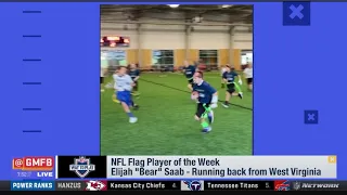 2021 NFL FLAG PLAYER OF THE WEEK - ELIJAH "BEAR" SAAB