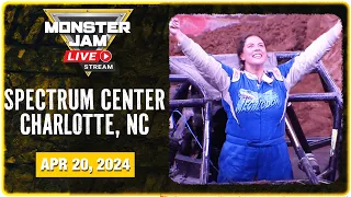 Monster Jam Charlotte, NC (Full Event) | April 20, 2024 | Arena Series West