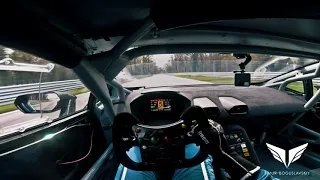 Lamborghini Huracan Super Trofeo EVO, onboard, Monza Tests, driver Timur Boguslavskiy