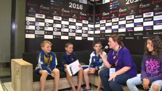 Interview Boys C Platform, Senet Diving Cup Eindhoven 2016