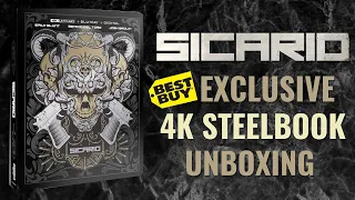 Sicario Best Buy Exclusive 4K Ultra HD Steelbook Unboxing