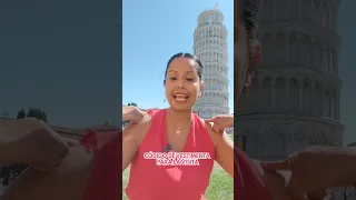 ¡No hagas esto en Pisa!