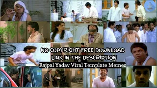 Rajpal Yadav Viral Top 10 Template Memes | No Copyright Free Meme | @NoCopyrightMeme