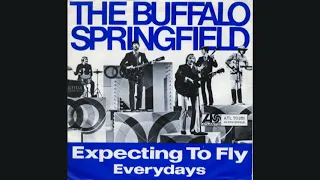 The Buffalo Springfield "Expecting to Fly" promo mono 45 vinyl